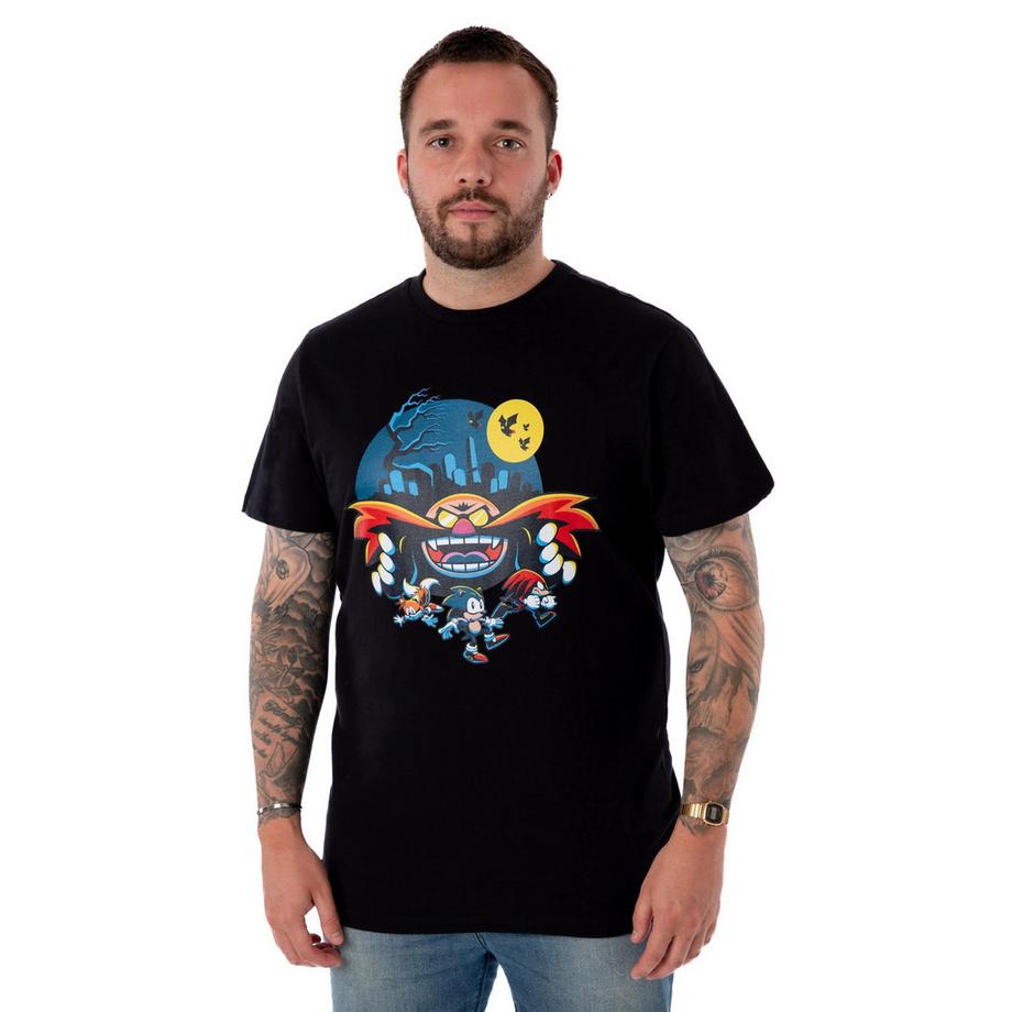 Sonic The Hedgehog Halloween Kurzarm T-Shirt  