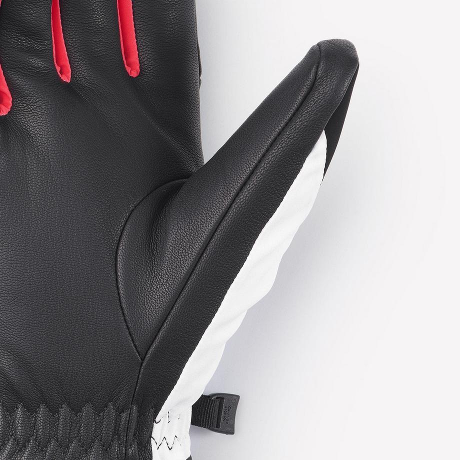 WEDZE  Weiche Skihandschuhe für Erwachsene, 500 Sport weiss 