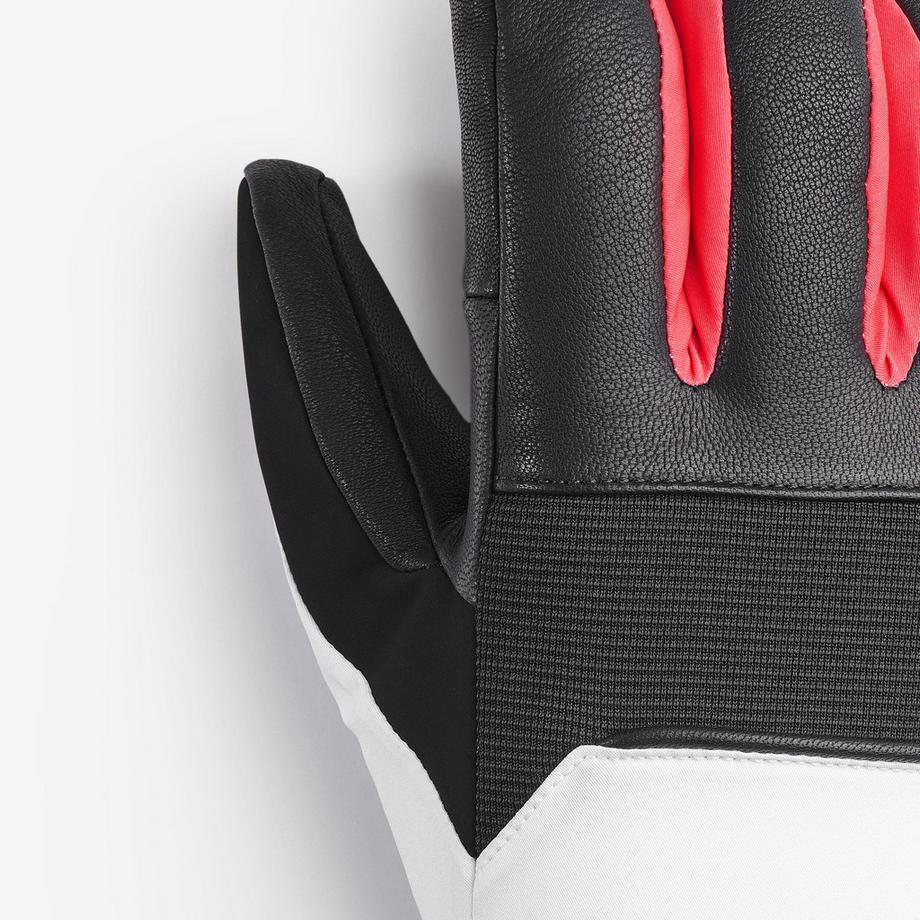 WEDZE  Weiche Skihandschuhe für Erwachsene, 500 Sport weiss 