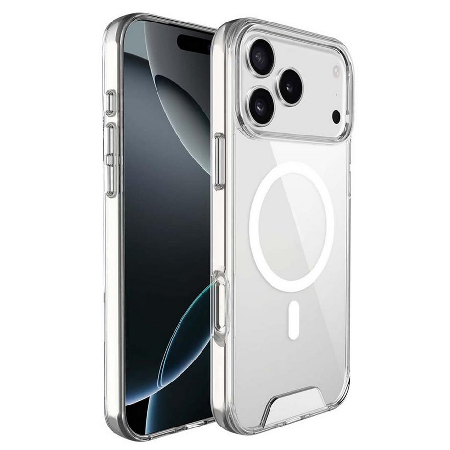 MW  Custodia MagSafe per iPhone 17 Pro Modello Trasparente Elegante Antiurto 