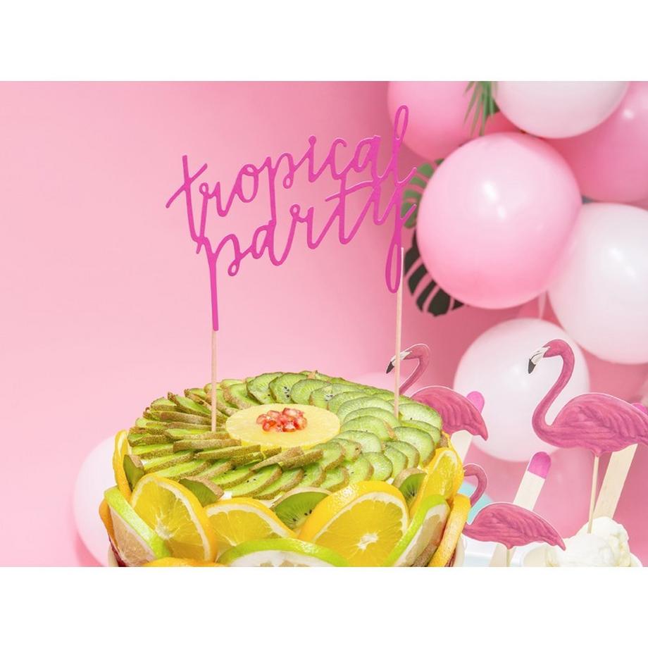 Tropical Party Cake Topper (Kuchendeko)