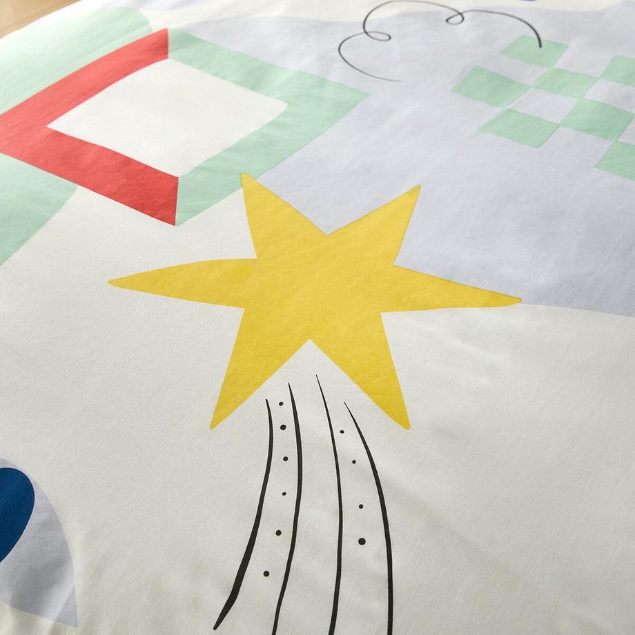 La Redoute Intérieurs Parure de lit Olias 50% coton recyclé  