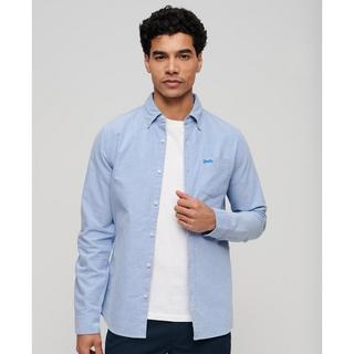 Superdry Bio-Baumwolle Oxford Langarmshirt  