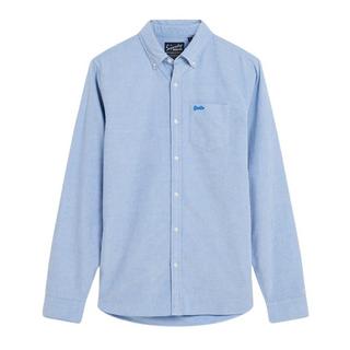 Superdry Bio-Baumwolle Oxford Langarmshirt  