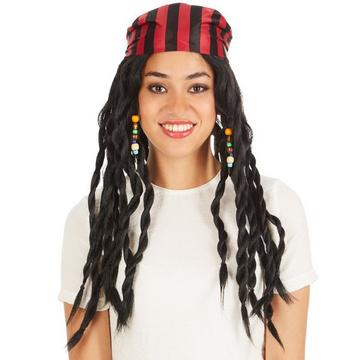 Frauenperücke Piratin