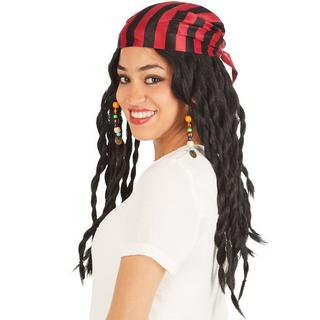 Tectake  Frauenperücke Piratin 