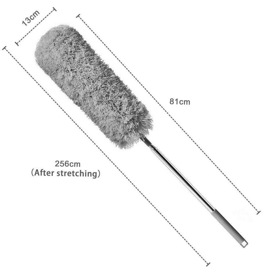 Intirilife  Intirilife Plumeau microfibre pratique avec poignée télescopique 
