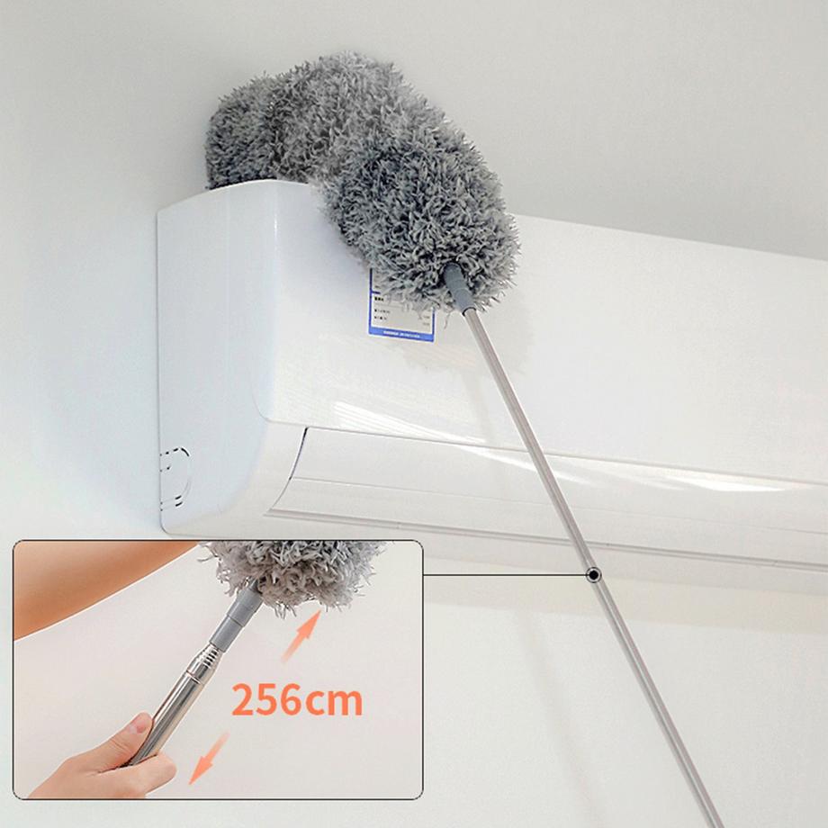 Intirilife  Intirilife Plumeau microfibre pratique avec poignée télescopique 