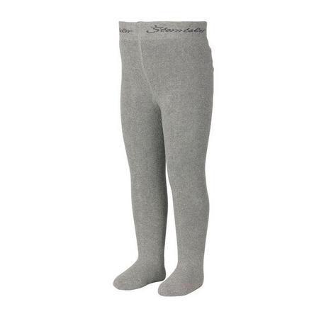 Sterntaler  Kinder Strumpfhose mit Vollplüsch silber melange 