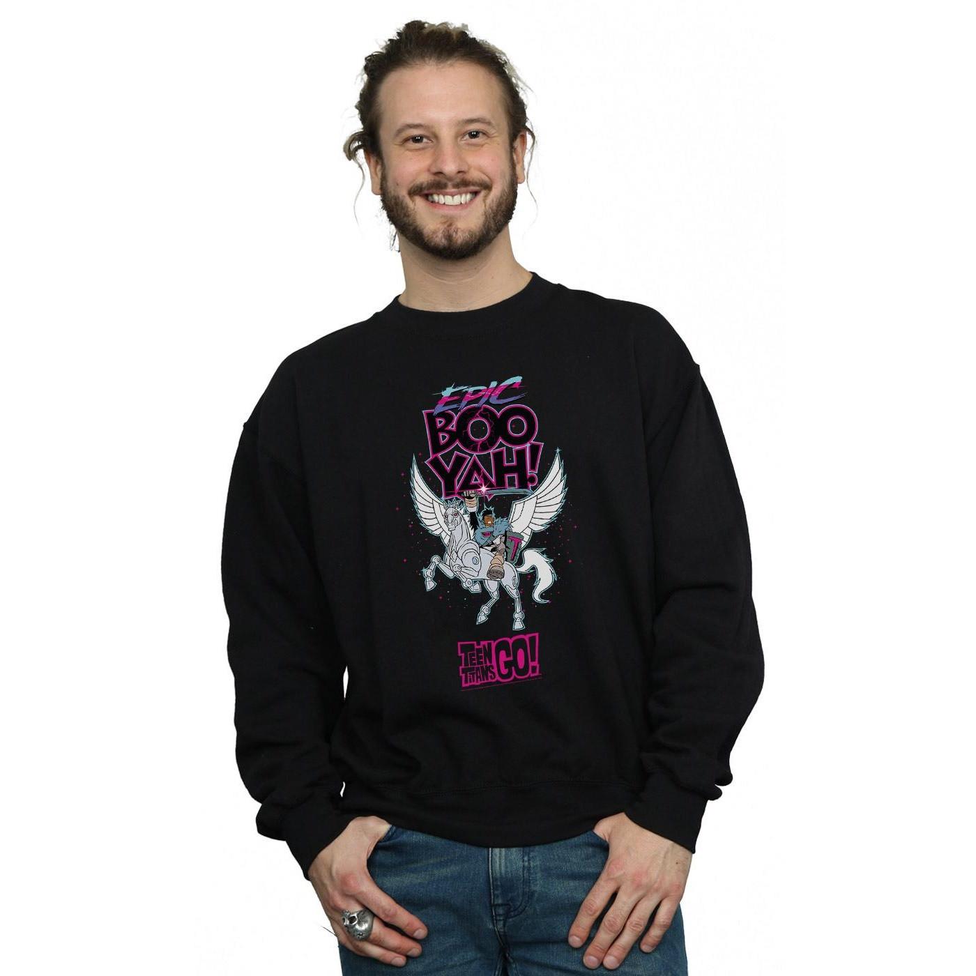 DC COMICS  Teen Titans Go Epic Boo Yah Sweatshirt 