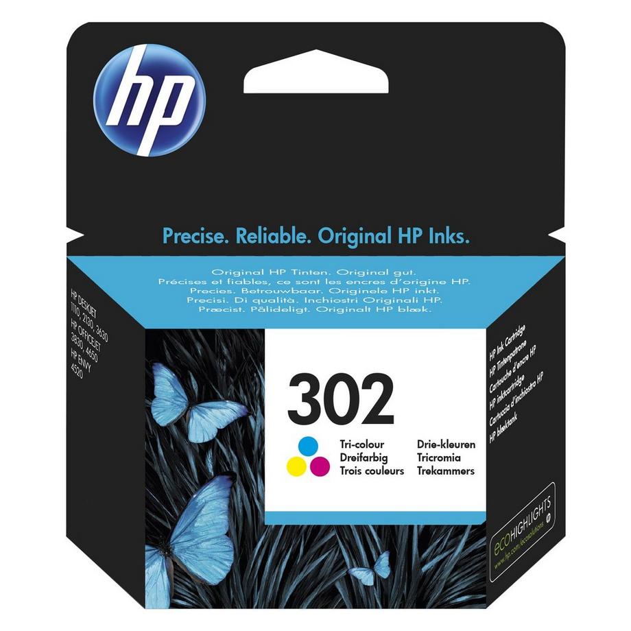 HP  Original 302 CyanMagentaGelb Druckerpatrone 