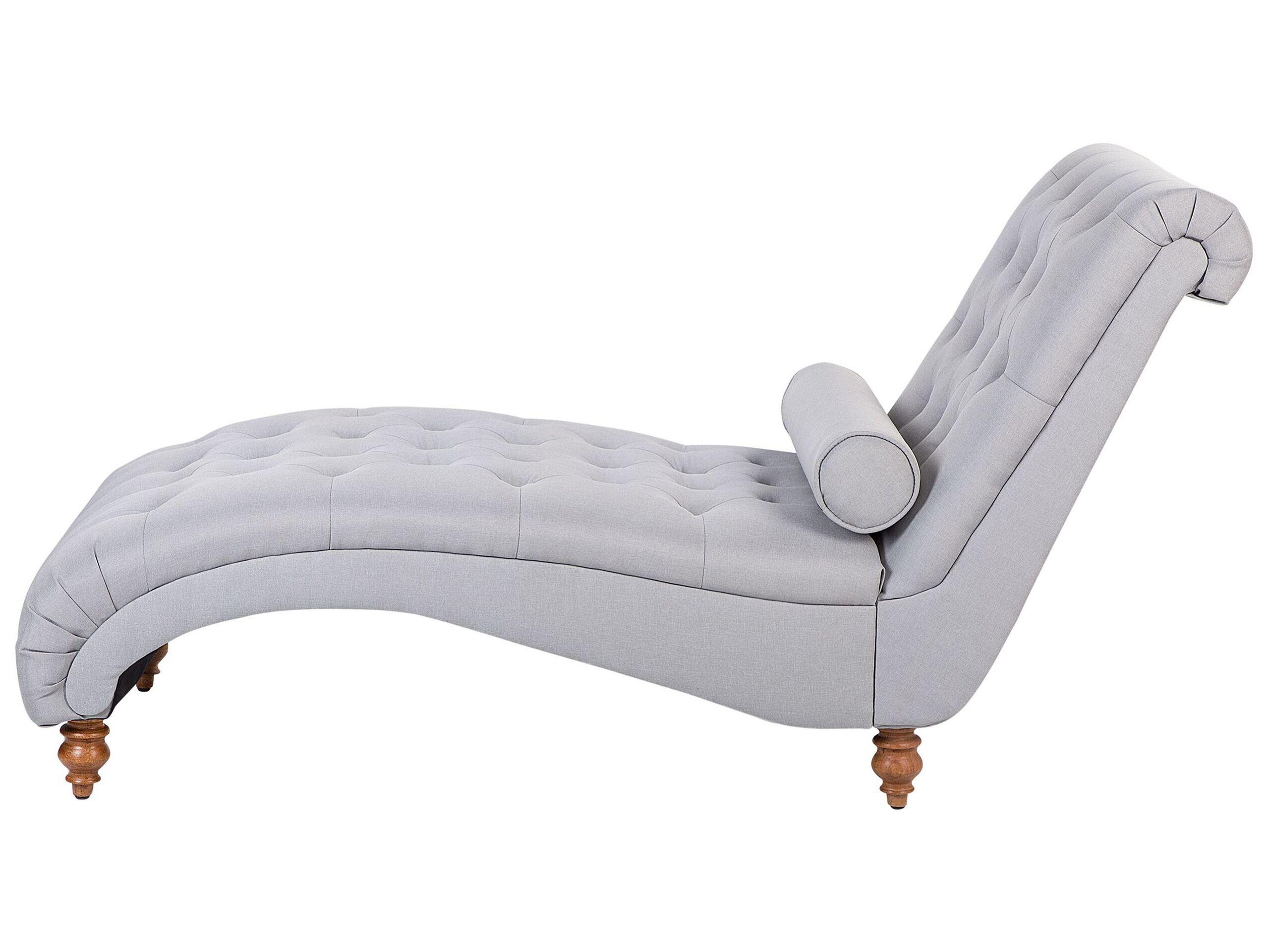 Beliani Chaiselongue aus Polyester Glamourös MURET  