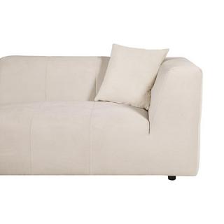 Maison Céphy Divano in Velluto a coste Beige - Angolo a sinistra - NAEMIA di Maison Céphy  