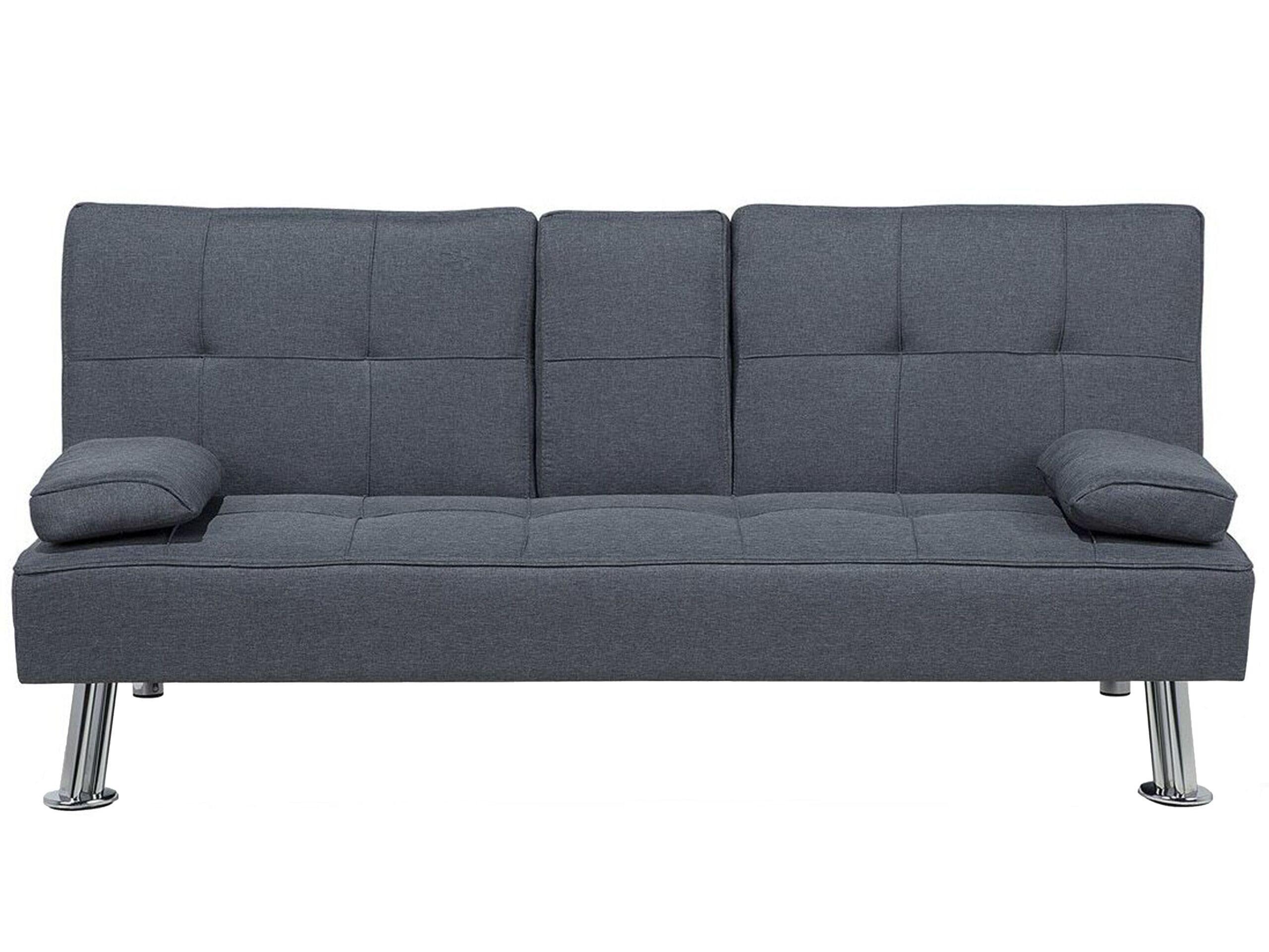 Beliani Schlafsofa aus Polyester Modern ROXEN  