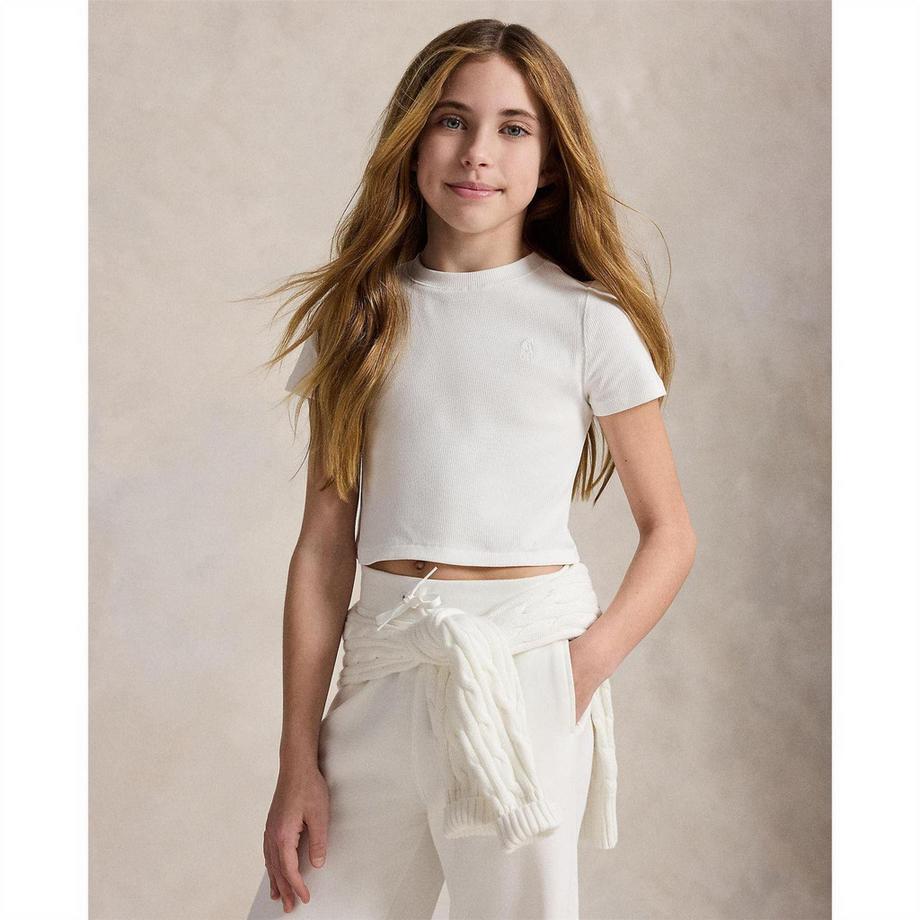 Ralph Lauren  T-Shirt, Gerippt, Anliegend 