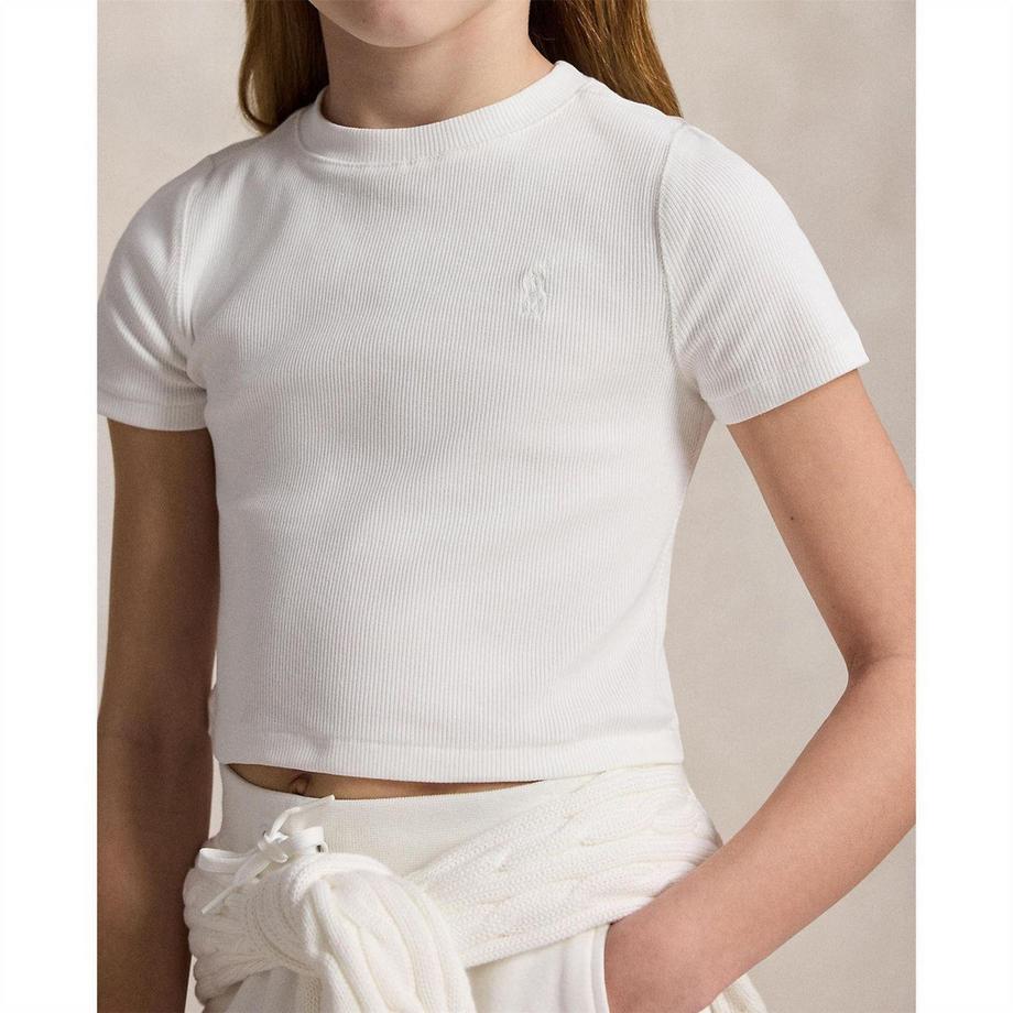Ralph Lauren  T-Shirt, Gerippt, Anliegend 