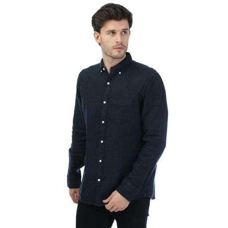 GANT Camicia a Maniche Lunghe con Bottoni  
