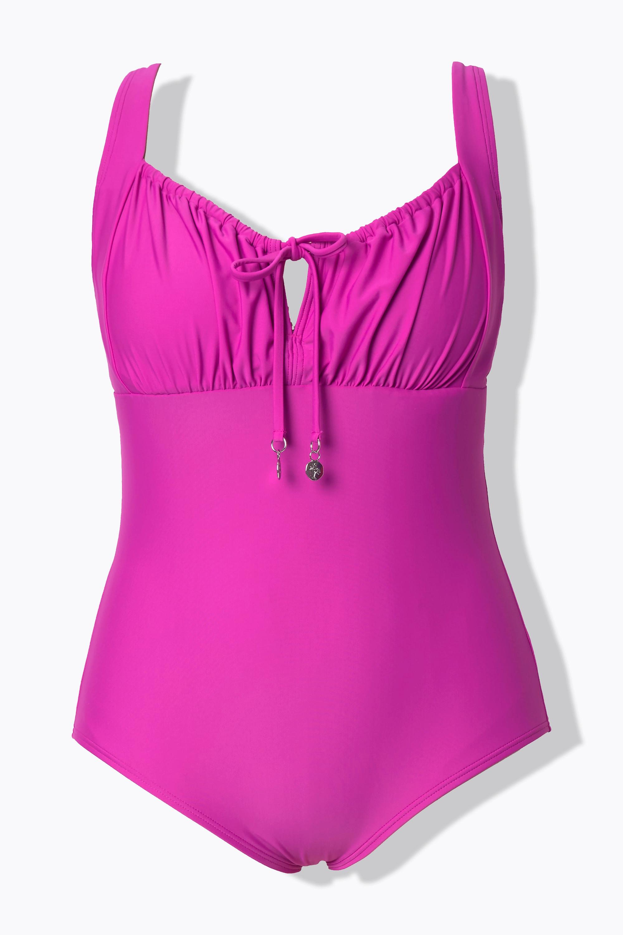 Ulla Popken Maillot de bain Fronces Armatures Recyclé  