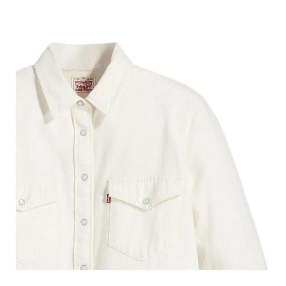 Levis  Iconic Western Camicia Jeans Manica Lunga 