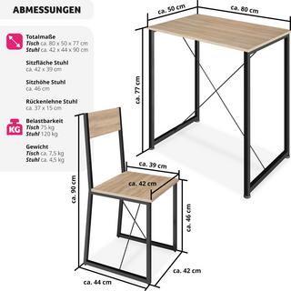 Tectake Sitzgruppe Margate  