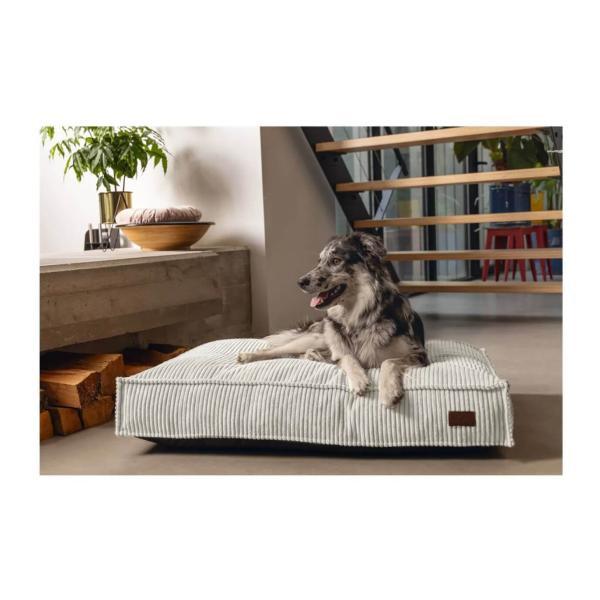 DESIGNED BY LOTTE  Cuscino reclinabile a coste chiaro 