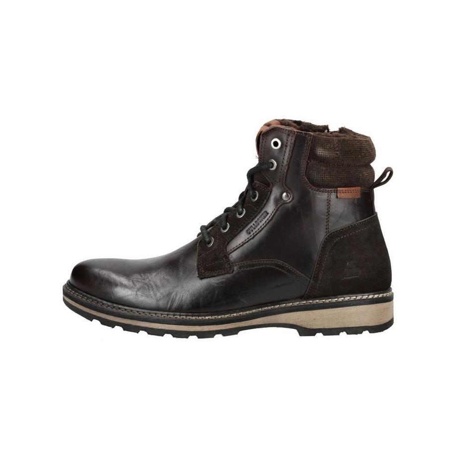 Bullboxer Bottines à Lacets avec Fermeture Éclair Latérale  
