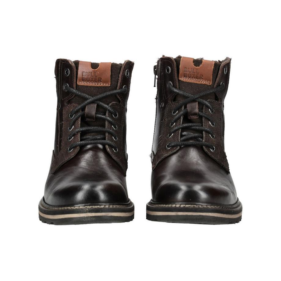 Bullboxer Bottines à Lacets avec Fermeture Éclair Latérale  