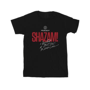 Shazam Fury Of The Gods Super Hero Checklist TShirt