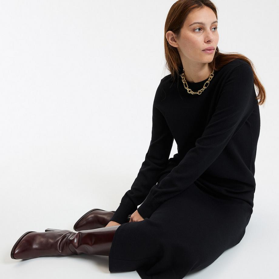 La Redoute Collections Abito in maglia a maniche lunghe  