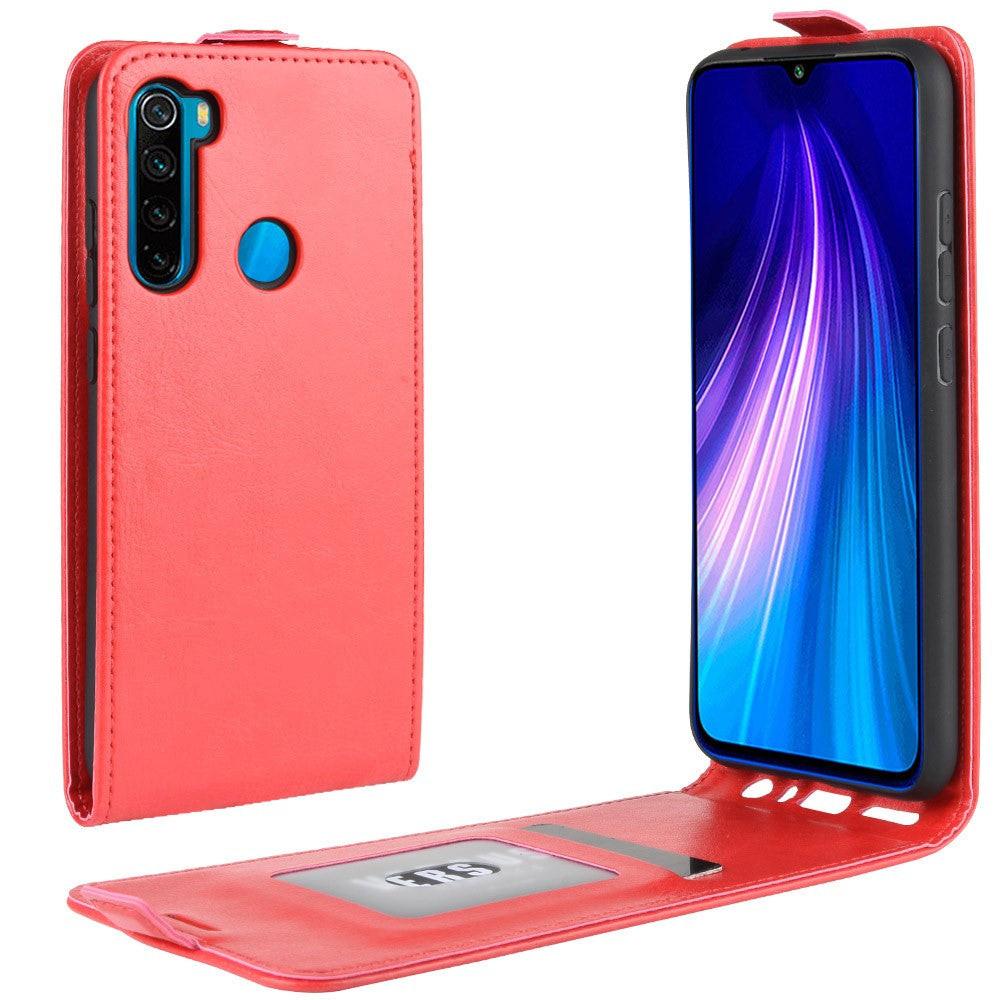 Cover-Discount  Xiaomi Redmi Note 8t - Klassisches Flip Case Vertikal 