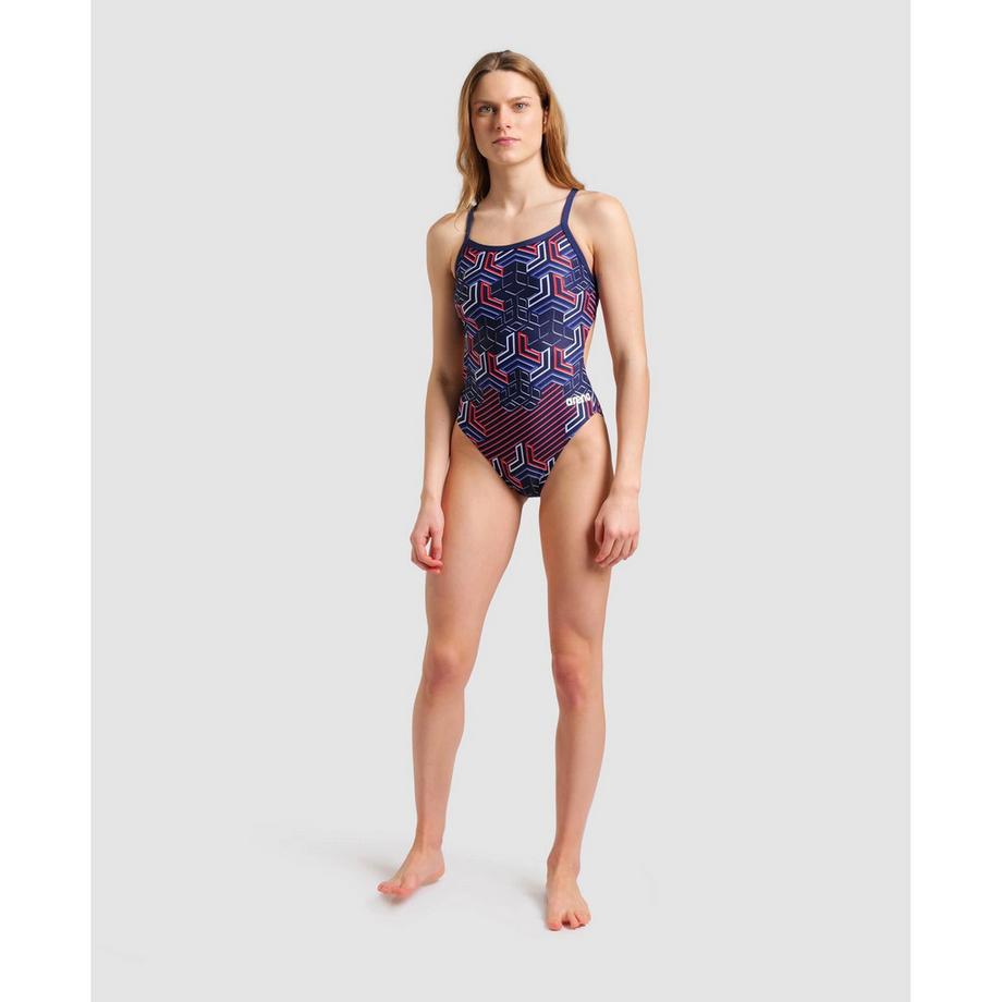 arena Kikko Pro Challenge Back Maillot de Bain 1 Pièce  