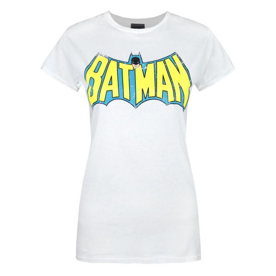 BATMAN Logo Print Slim Fit T-Shirt  