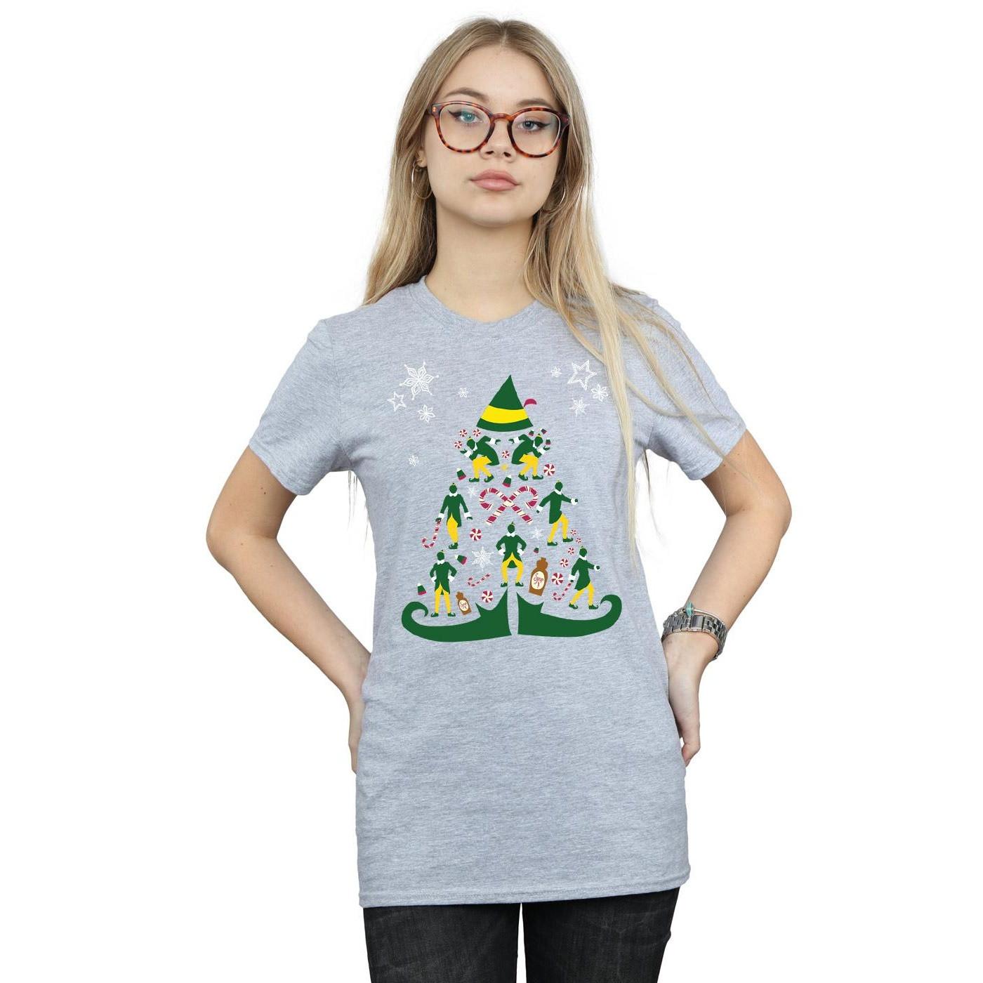 Elf Weihnachtsbaum T-Shirt  