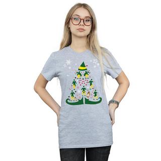 Elf Weihnachtsbaum T-Shirt  