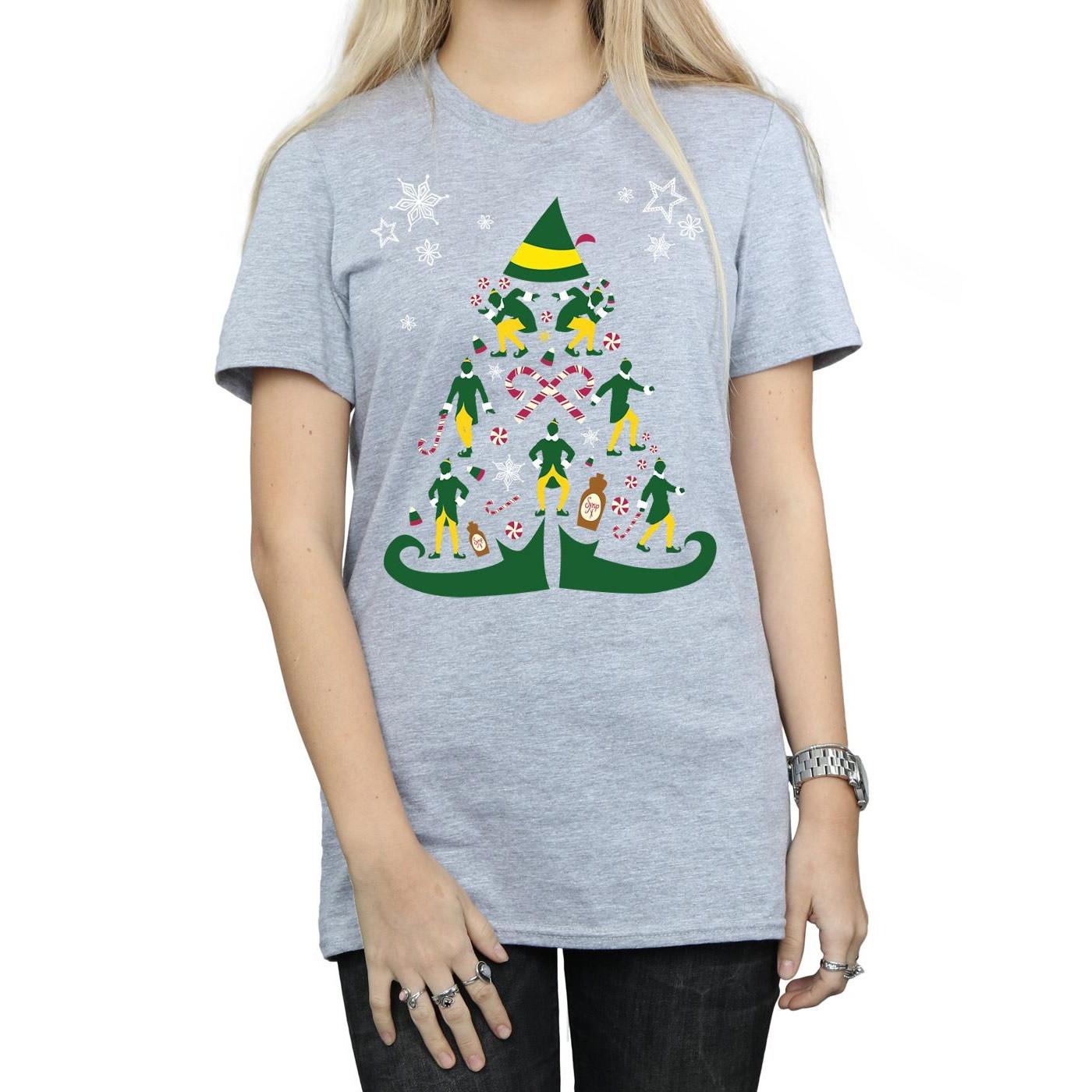 Elf Weihnachtsbaum T-Shirt  