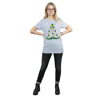 Elf Weihnachtsbaum T-Shirt  