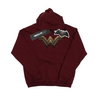 DC COMICS Wonder Woman Logo Felpa con Cappuccio  