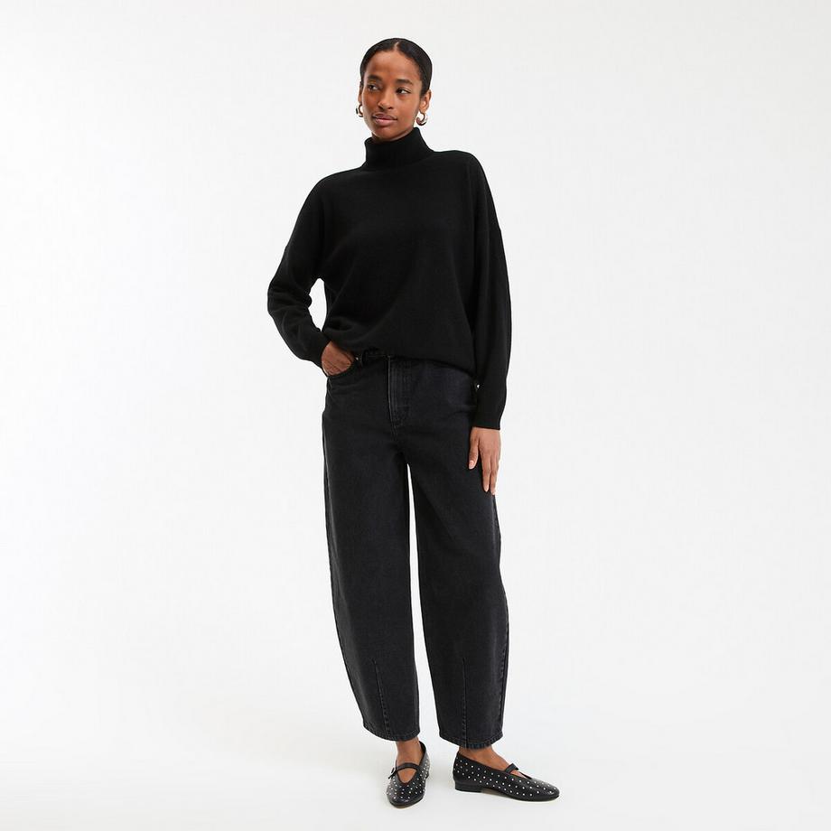 La Redoute Collections Pull Col Roulé Maille Cachemire Fine  