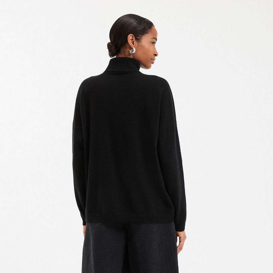 La Redoute Collections Pull Col Roulé Maille Cachemire Fine  