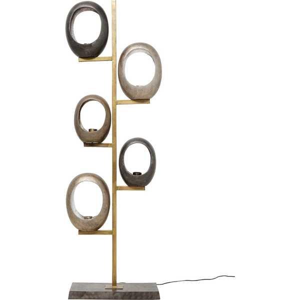 KARE Design  Lampada da terra Five Loops altezza 173 