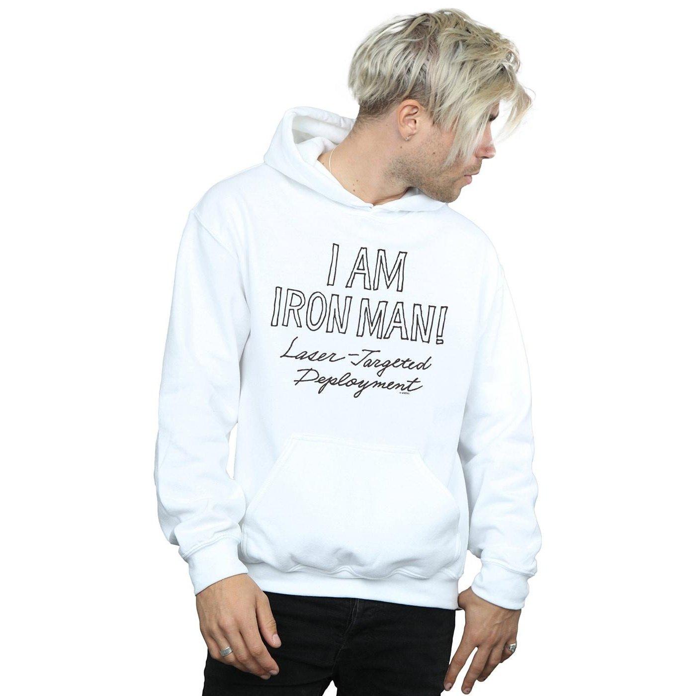 MARVEL  I Am Iron Fist Man Kapuzenpullover 