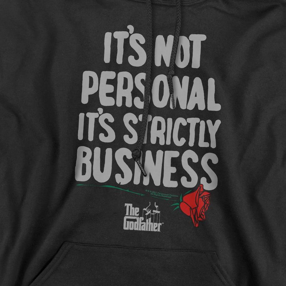 The Godfather Strictly Business Felpa con cappuccio  