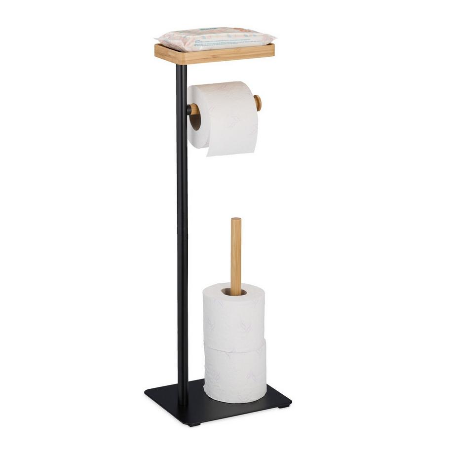 Northix  Toilettenpapierhalter mit Ablage 