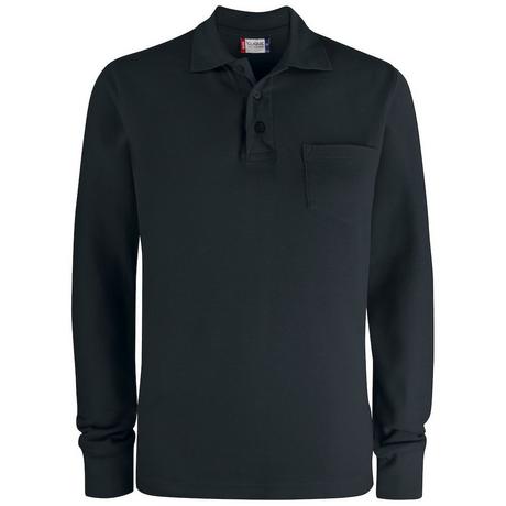 Clique Langärmliges Poloshirt  