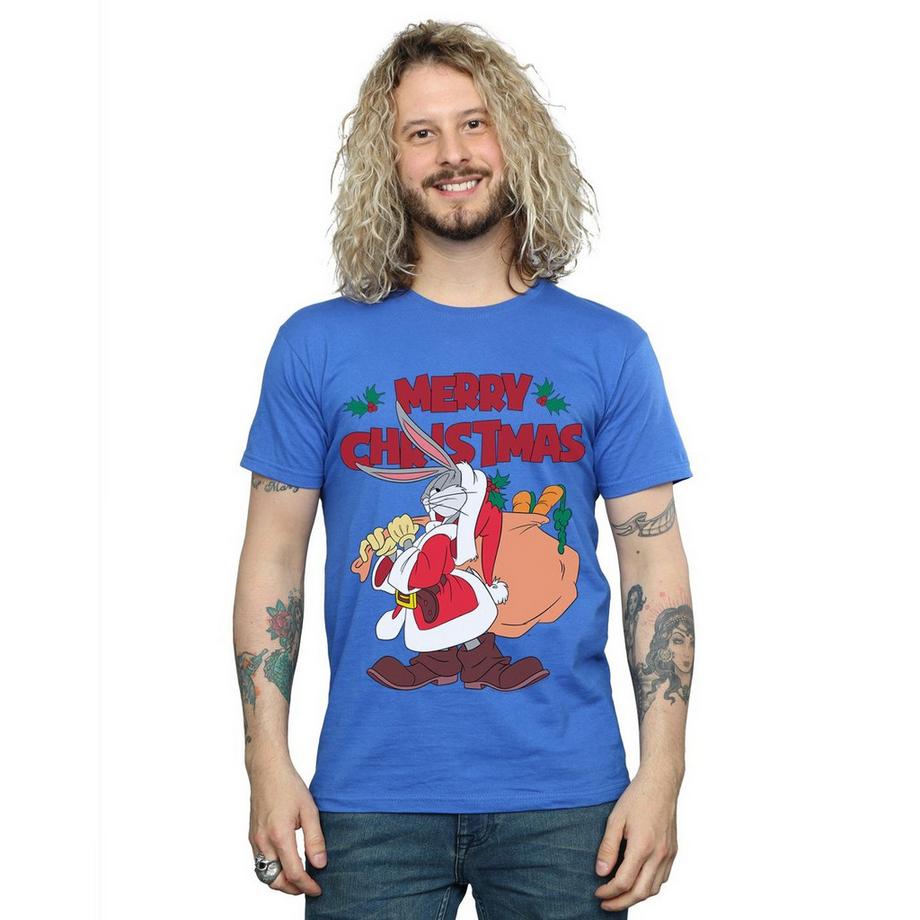 LOONEY TUNES Bugs Bunny Merry Christmas T-Shirt  
