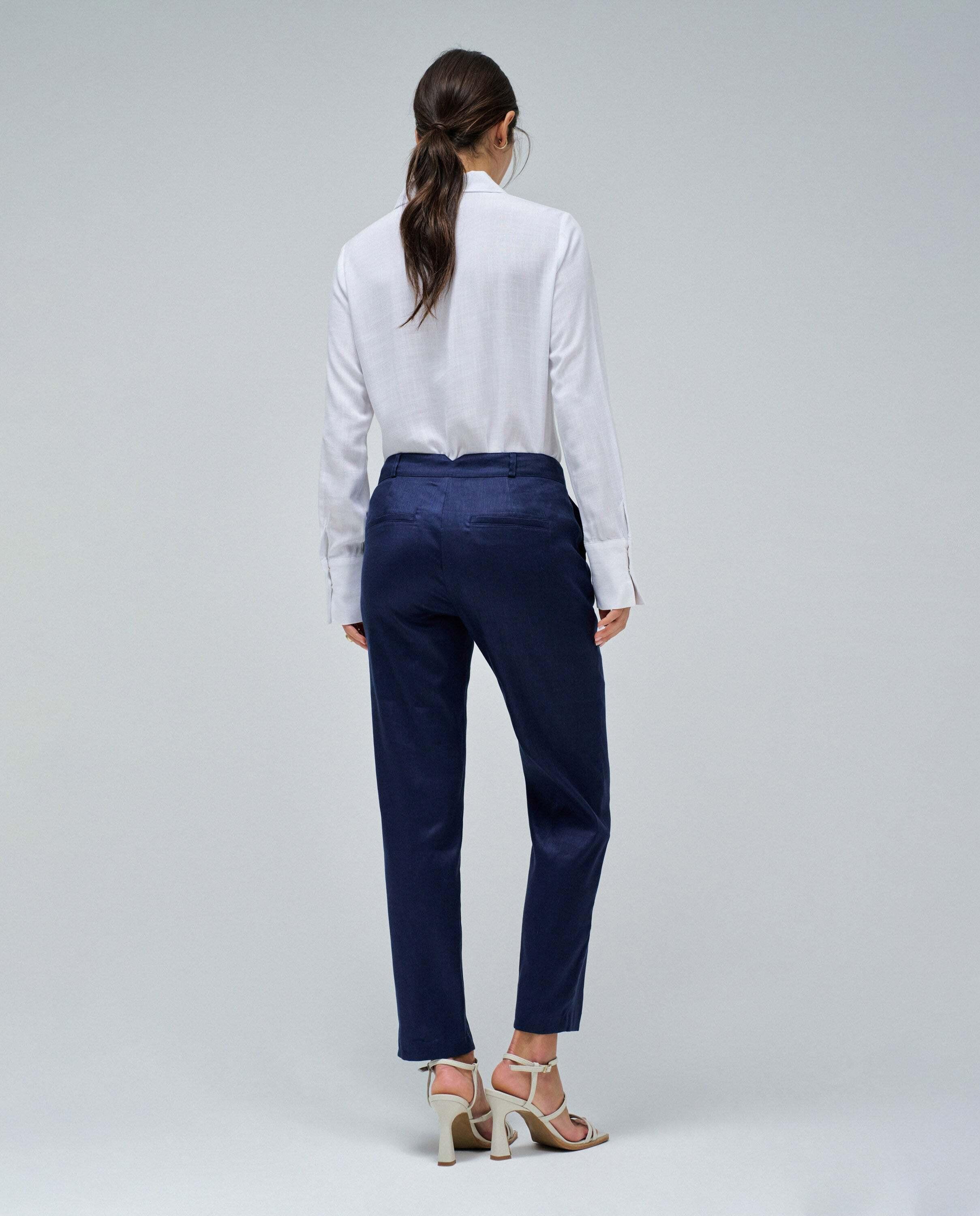 Salsa Pantaloni Chino Lino  