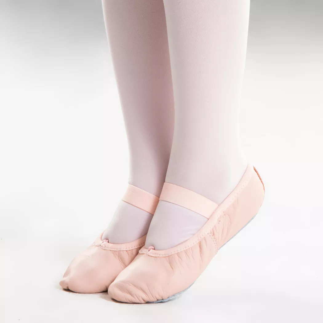 DOMYOS - Ballettschuhe - HALF POINT, 34, Rosa