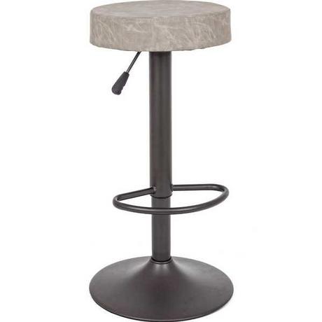 mutoni Tabouret de bar Piper gris clair vintage  