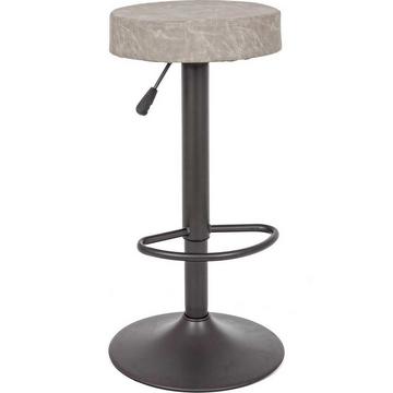 Tabouret de bar Piper gris clair vintage