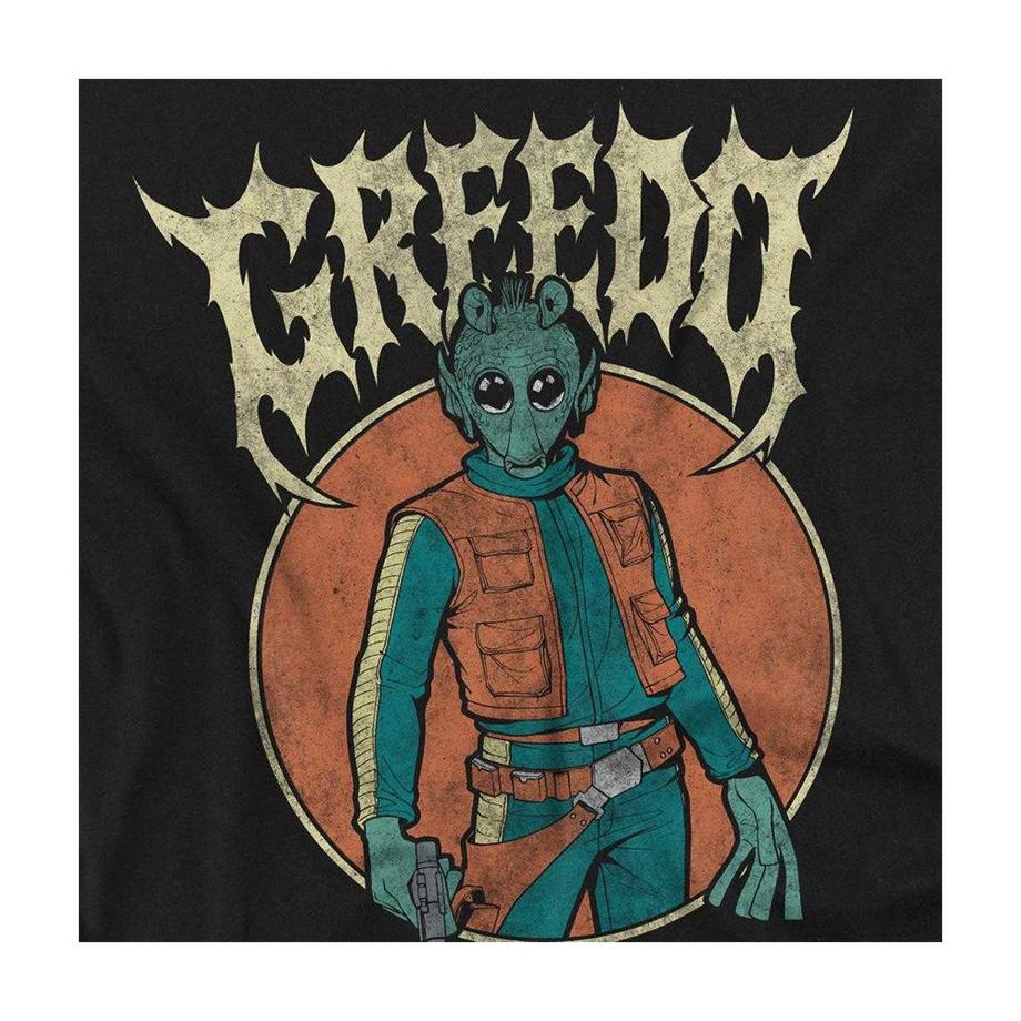 STAR WARS T-Shirt Stampa Grafica Greedo  